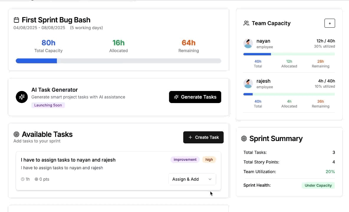 Sprint Planning